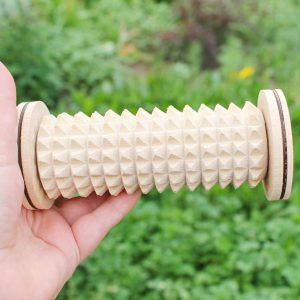 Handmade Beech Wood Massager Roller - Body Tool